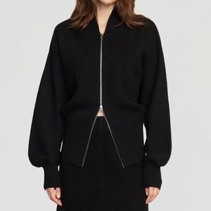 NEW Modern Citizen Manou Wool Zip Sweater